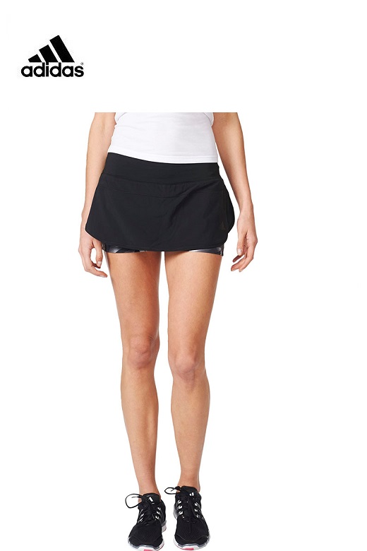Adidas női gym skort 2 in 1, sort Adidas női gym skort 2 in 1, sort