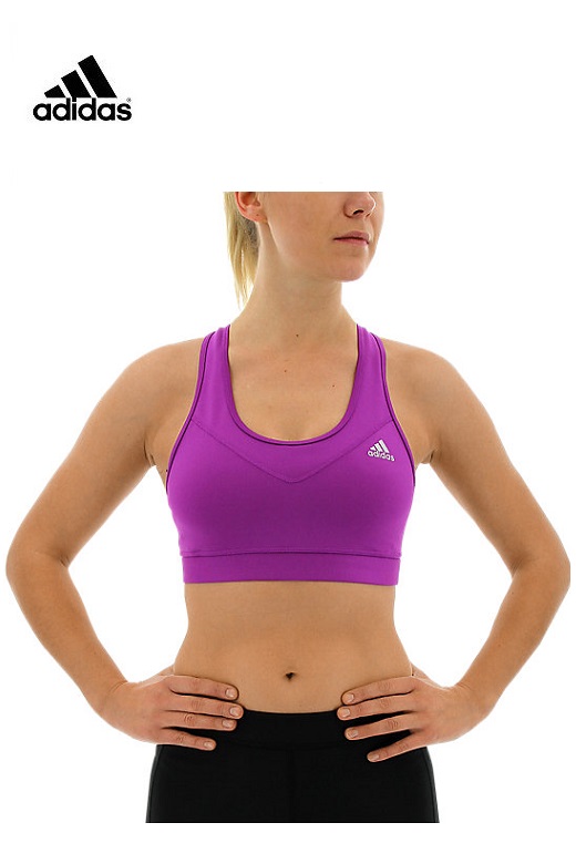 Adidas sportmelltartó Performance Techfit Lila Adidas sportmelltartó Performance Techfit Lila