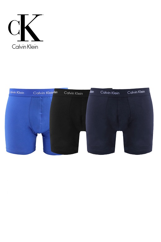 Calvin Klein férfi boxeralsó - többszínű 3 db-os szett Calvin Klein férfi boxeralsó - többszínű 3 db-os szett