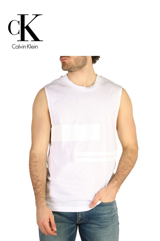 Calvin Klein férfi ujjatlan póló - fehér, trikó Calvin Klein férfi ujjatlan póló - fehér, trikó