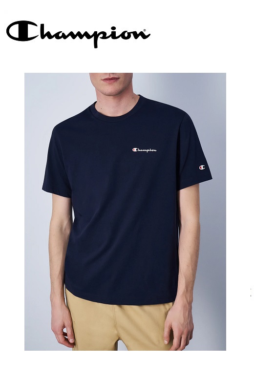 Champion férfi póló - sötétkék Basic Champion férfi póló - sötétkék Basic