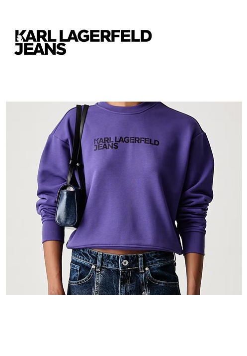 Karl Lagerfeld Jeans Női Pulóver - Kék Karl Lagerfeld Jeans Női Pulóver - Kék