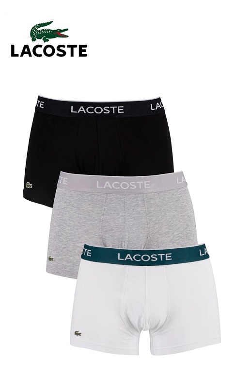 Lacoste férfi boxeralsó - 3 db-os szett Lacoste férfi boxeralsó - 3 db-os szett