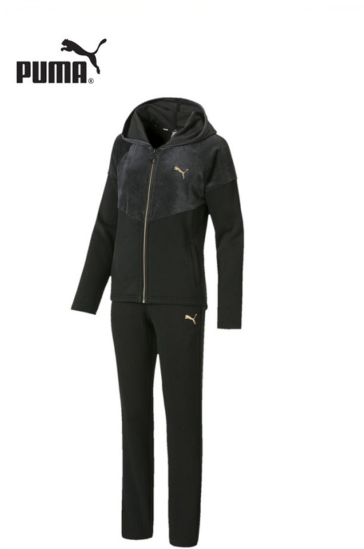 Puma lány melegítőszett Fekete MMix suit Puma lány melegítőszett Fekete MMix suit