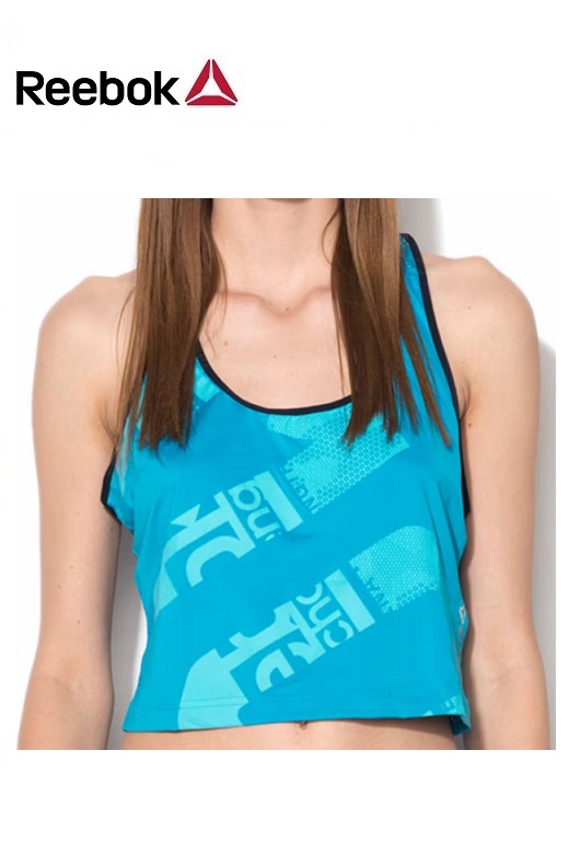 Reebok sportmelltartó DT tank print Reebok sportmelltartó DT tank print