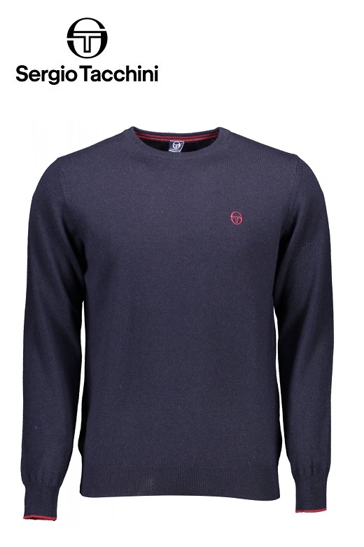 Sergio Tacchini férfi pulóver szvetter sötétkék Sergio Tacchini férfi pulóver szvetter sötétkék