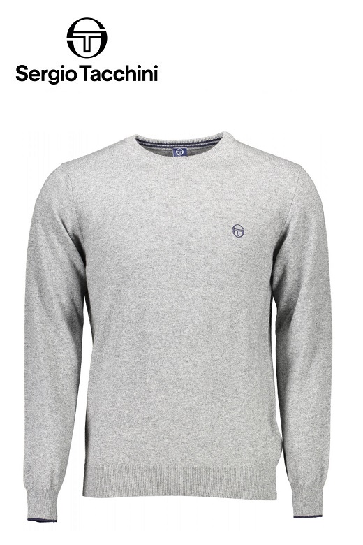 Sergio Tacchini férfi pulóver szvetter szürke Sergio Tacchini férfi pulóver szvetter szürke