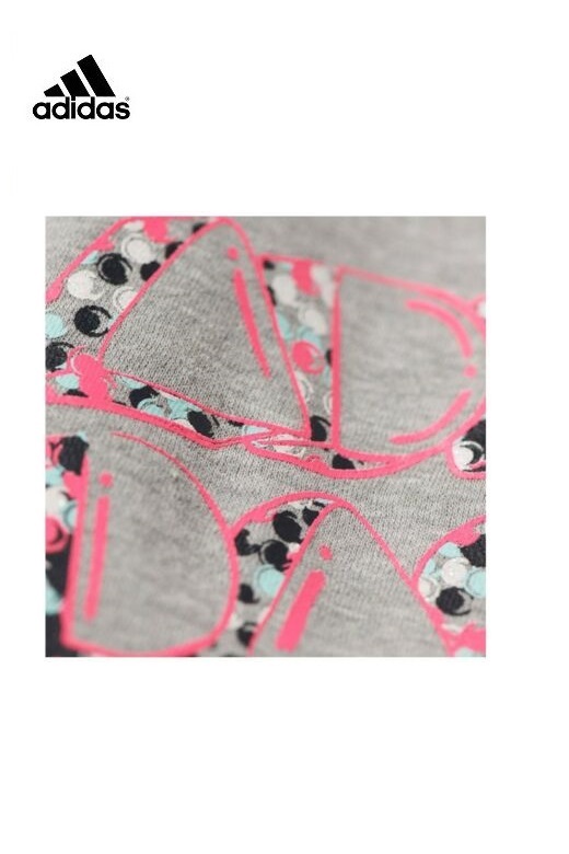 Adidas lány cipzáros pulóver RI 