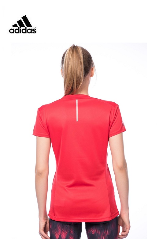 Adidas női futópóló RS SS tee piros