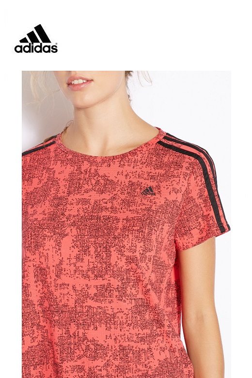 Adidas női póló Essentials piros