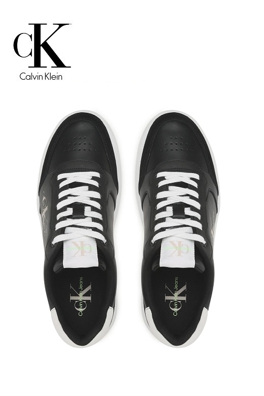 Calvin Klein férfi utcai cipő - Fekete Causal Cupsole fluo