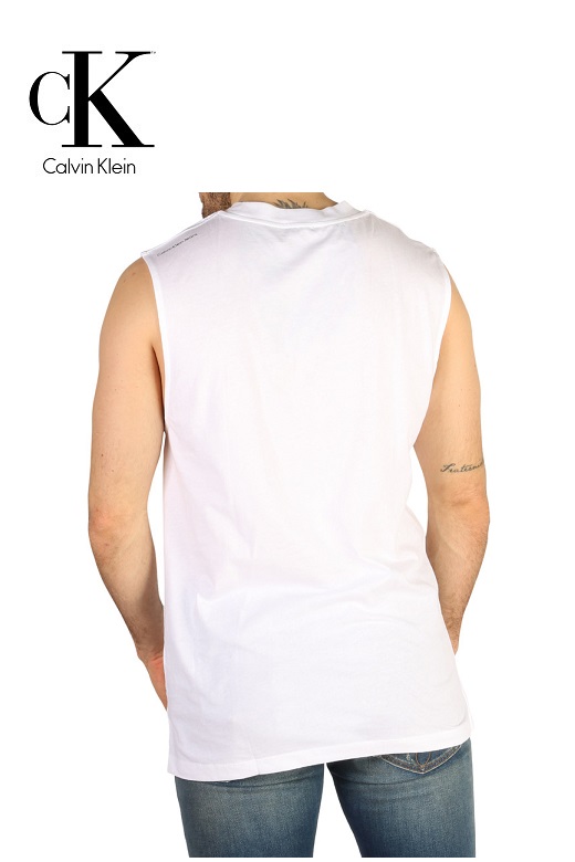 Calvin Klein férfi ujjatlan póló - fehér, trikó