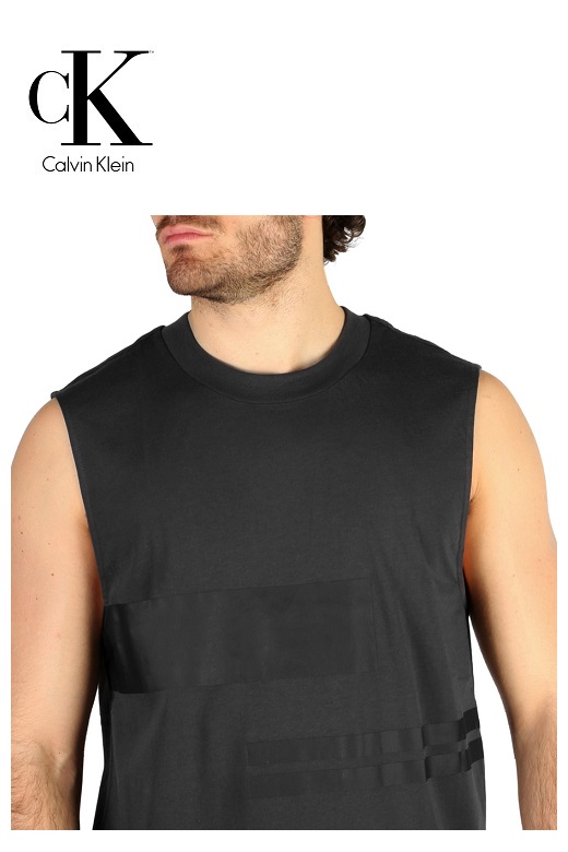 Calvin Klein férfi ujjatlan póló - sötétszürke