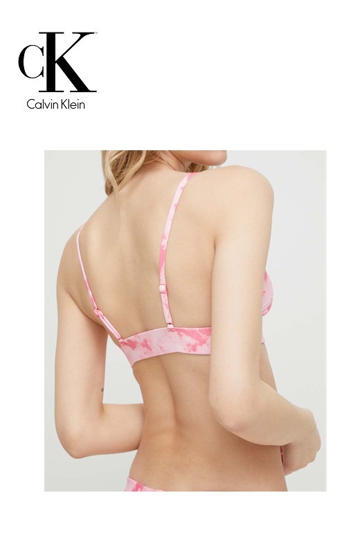 Calvin Klein női bikini felső mintás Tie Dye 