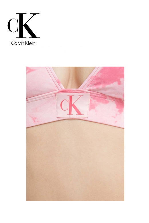 Calvin Klein női bikini felső mintás Tie Dye 
