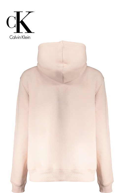 Calvin Klein női pulóver kapucnis - rózsaszín