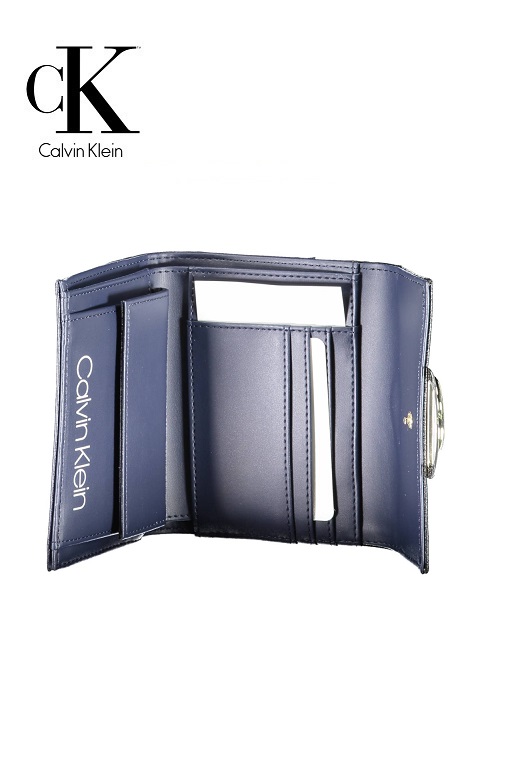 Calvin Klein női pénztárca fekete, kék K60K606545