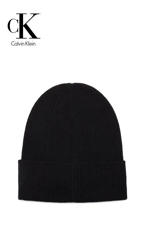 Calvin Klein női Sapka - fekete, Embro Beanie