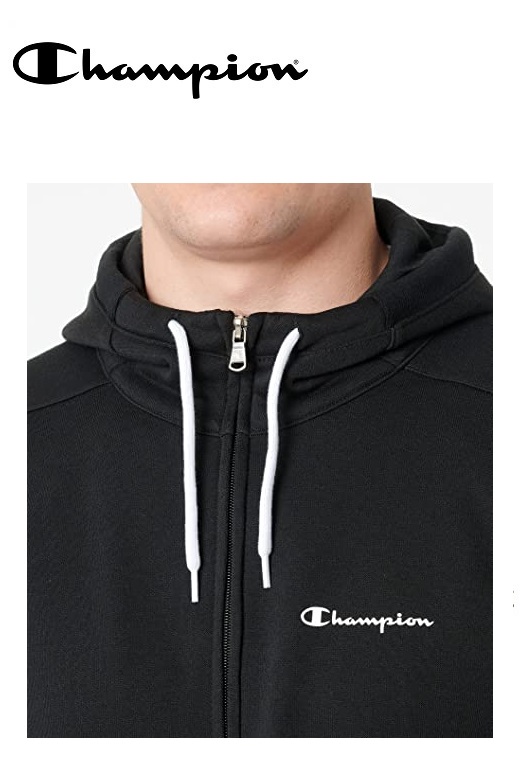 Champion férfi melegítőszett fekete 218117