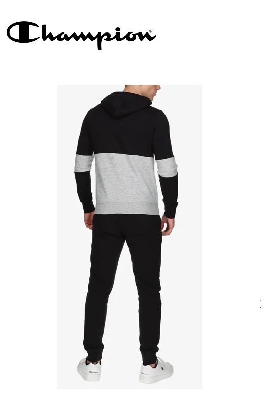 Champion férfi melegítőszett - kapucnis mintás