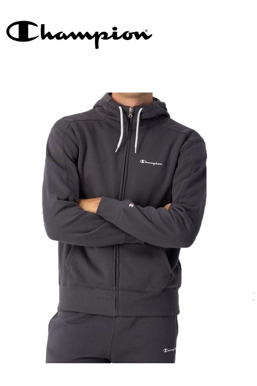 Champion férfi melegítőszett sötétszürke 218117