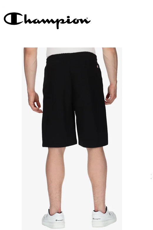 Champion férfi rövidnadrág - fekete Raw