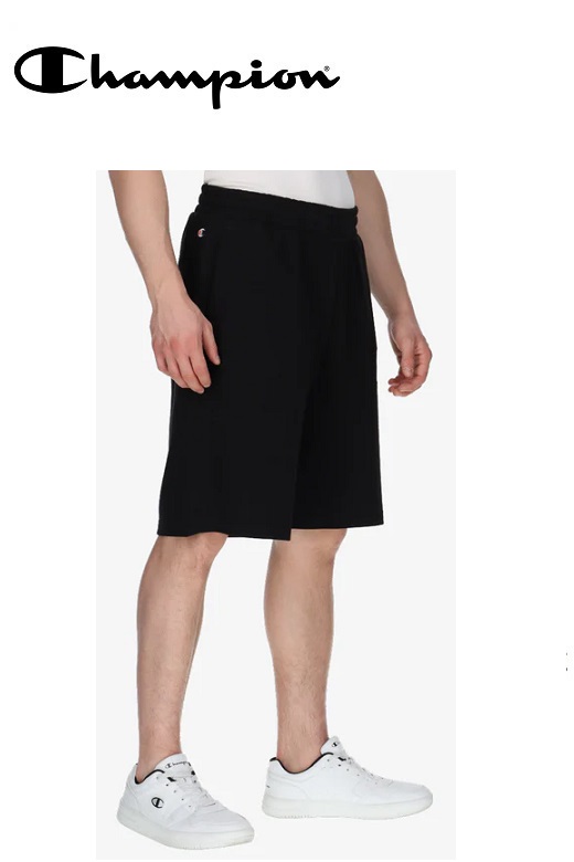 Champion férfi rövidnadrág - fekete Raw