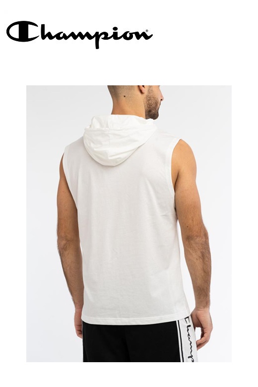 Champion férfi ujjatlan póló -fehér kapucnis