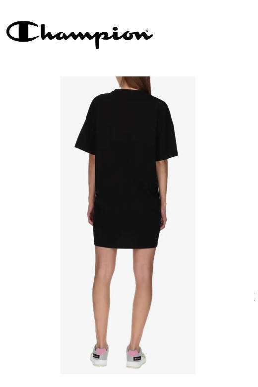 Champion női ruha - fekete raw logo