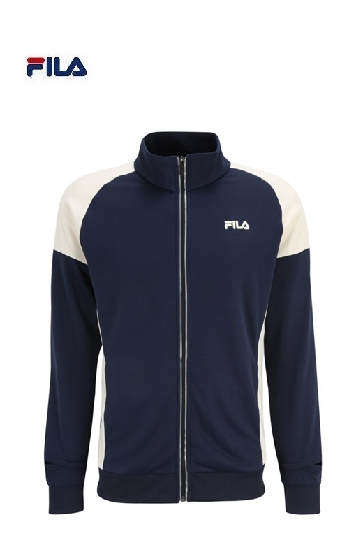 Fila férfi pulóver cipzáros - sötétkék