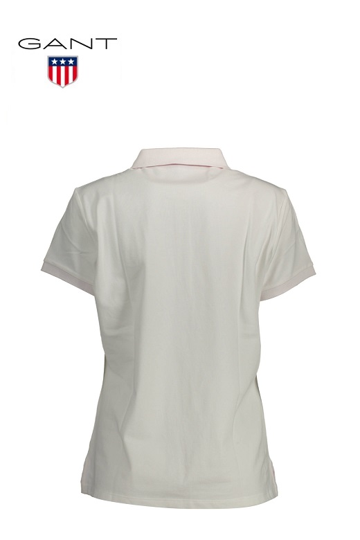 Gant női galléros póló - fehér