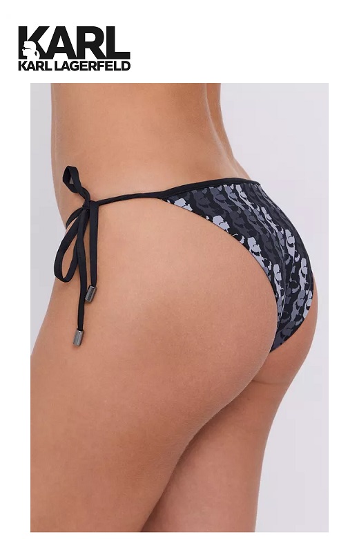 Karl Lagerfeld női bikini alsó mintás 