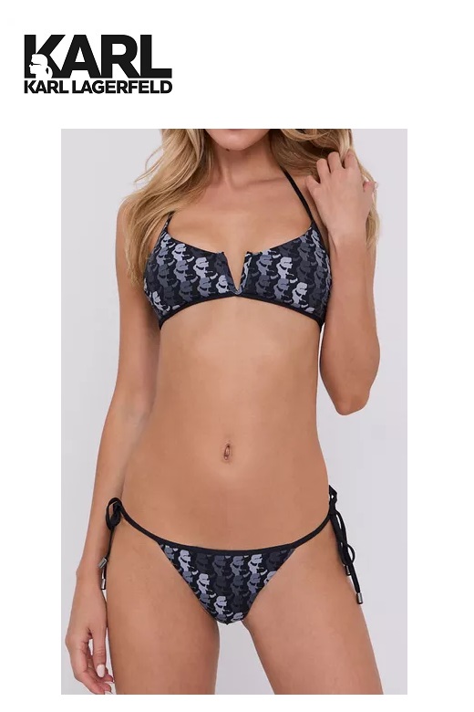 Karl Lagerfeld női bikini alsó mintás 