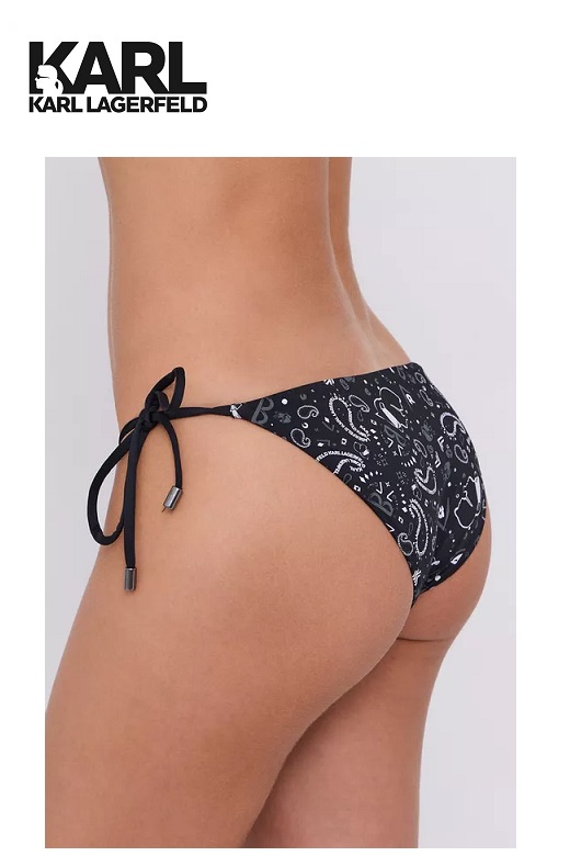 Karl Lagerfeld női bikini alsó mintás  