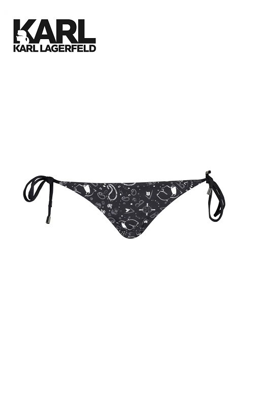 Karl Lagerfeld női bikini alsó mintás  
