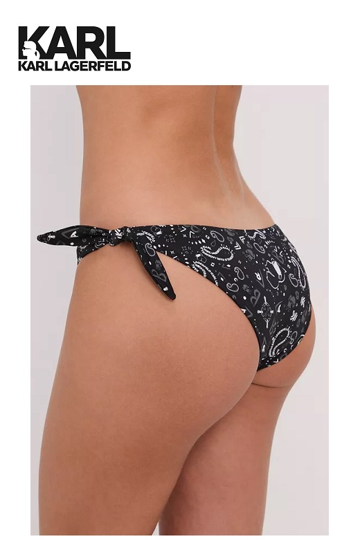 Karl Lagerfeld női bikini alsó mintás 