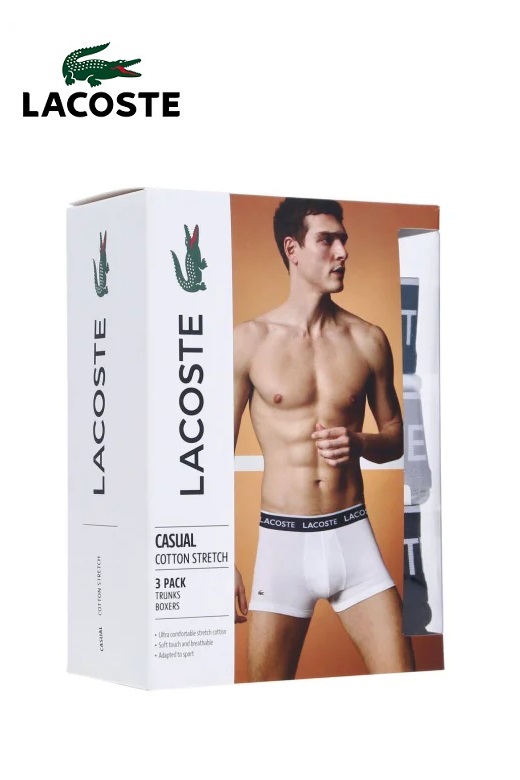 Lacoste férfi boxeralsó - 3 db-os szett
