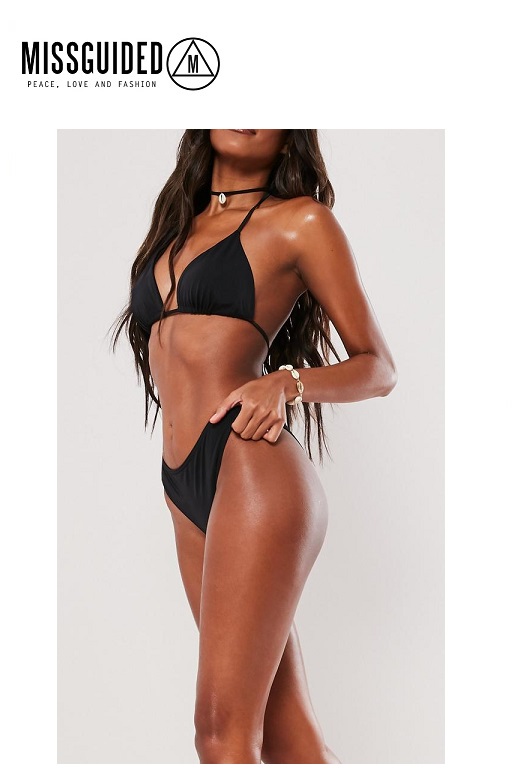 Missguided női bikini alsó Hipster bikini bottom