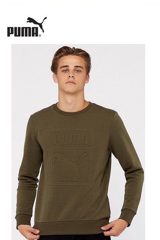 Puma férfi pulóver Crew 