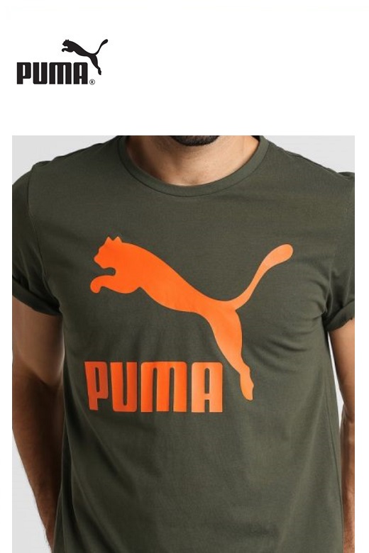 Puma Classic logo férfi póló rövid ujjú