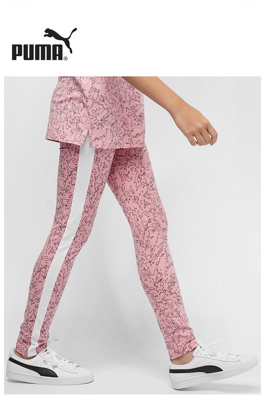 Puma lány leggings Classics AOP