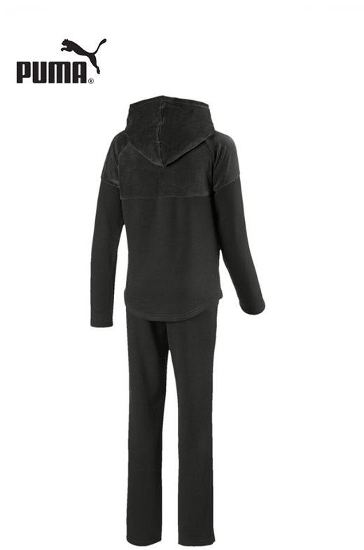 Puma lány melegítőszett Fekete MMix suit