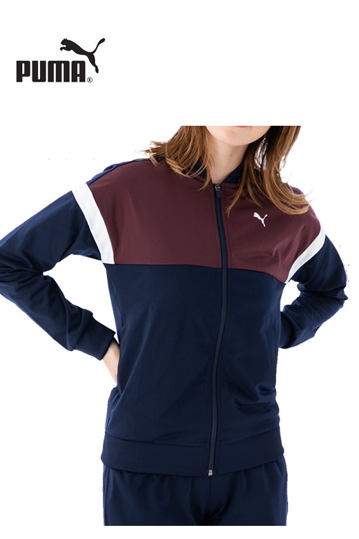 Puma női melegítő együttes CB Tricot Bordó