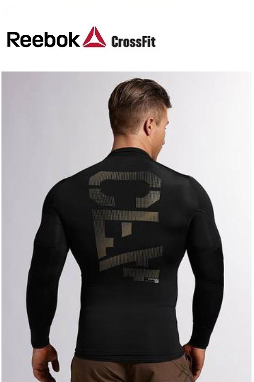 Reebok Férfi Crossfit kompressziós felső