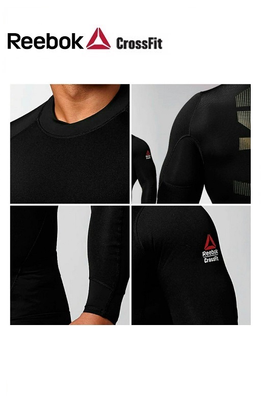 Reebok Férfi Crossfit kompressziós felső