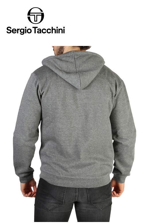 Sergio Tacchini férfi kapucnis pulóver szürke