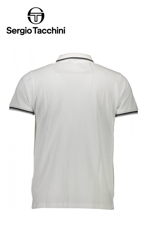 Sergio Tacchini férfi galléros póló fehér