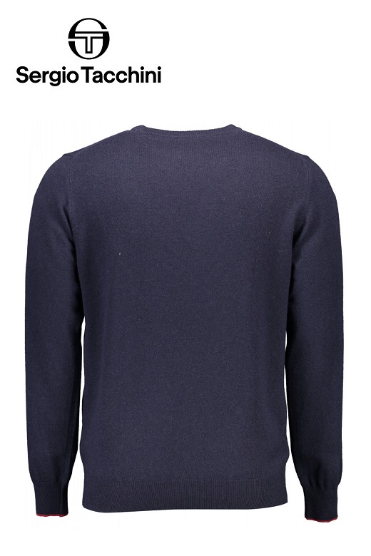 Sergio Tacchini férfi pulóver szvetter sötétkék