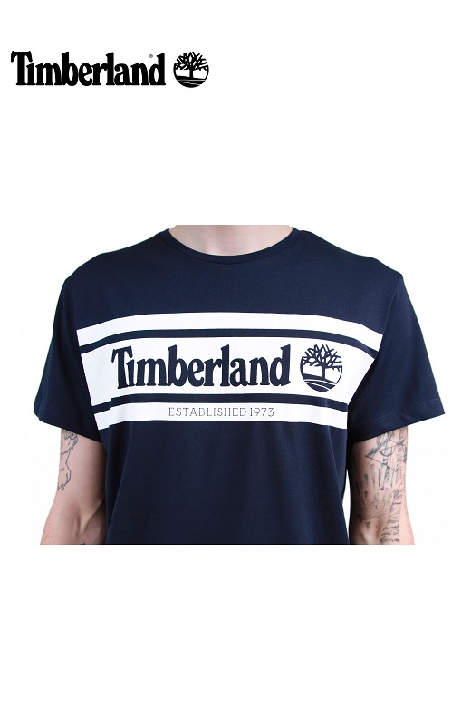Timberland férfi póló - sötétkék