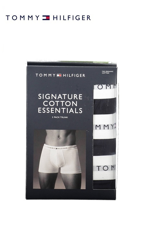 Tommy Hilfiger férfi boxeralsó - fekete 3 db-os szett